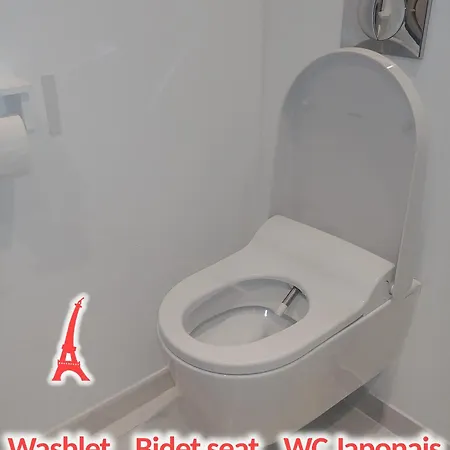 Lägenhet Tour Eiffel Two-bathroom Two-bedroom Loggia Spacious Quiet Brand-new