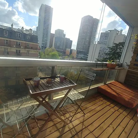 Tour Eiffel Two-bathroom Two-bedroom Loggia Spacious Quiet Brand-new Paris